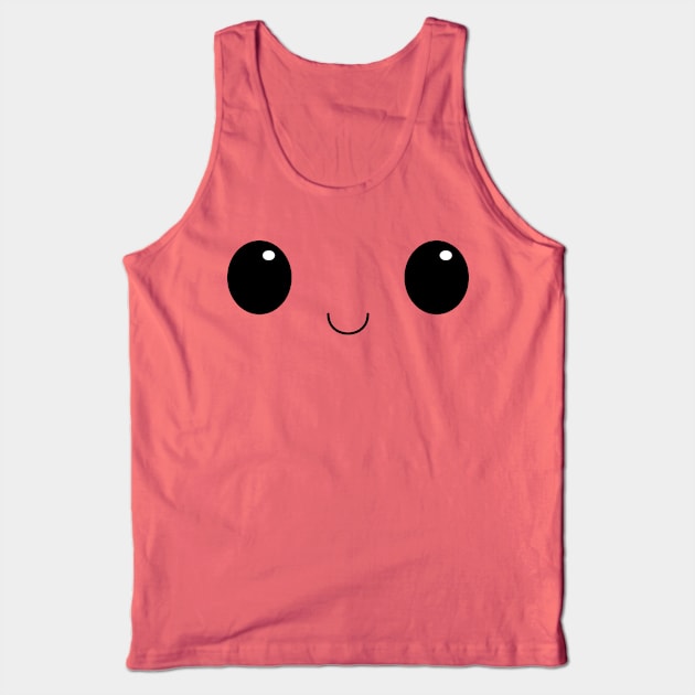 cute face Tank Top by seem illustrations 